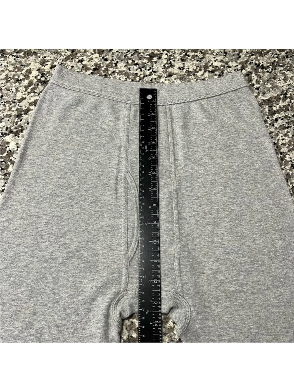 Men's Gray Thermal Long Johns Warm Underwear